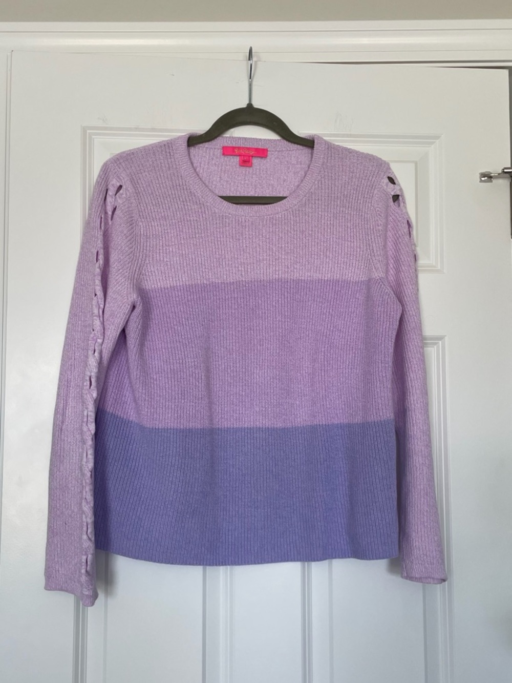 Lilly Pulitzer Cortina sweater in purple Marled Ombré size L